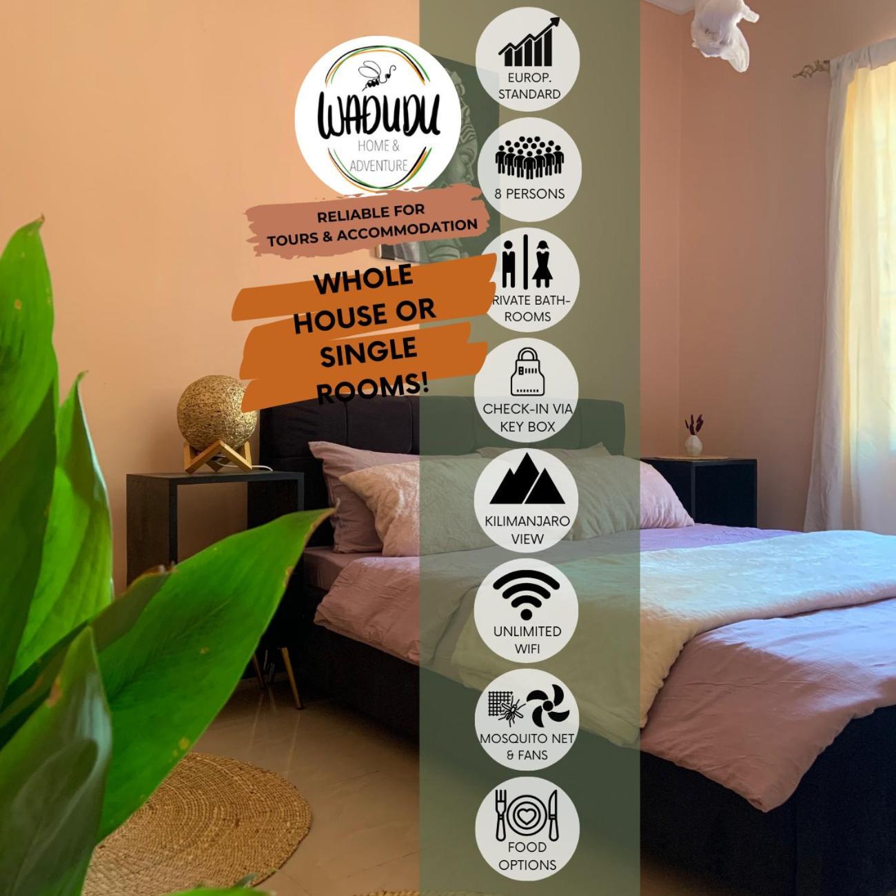 Bungalow X Garten & Terrasse X Wlan X Europaeisch Моши Экстерьер фото